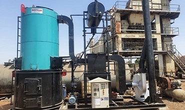 Picture of Sodium Silicate Plant Thermic Boiler